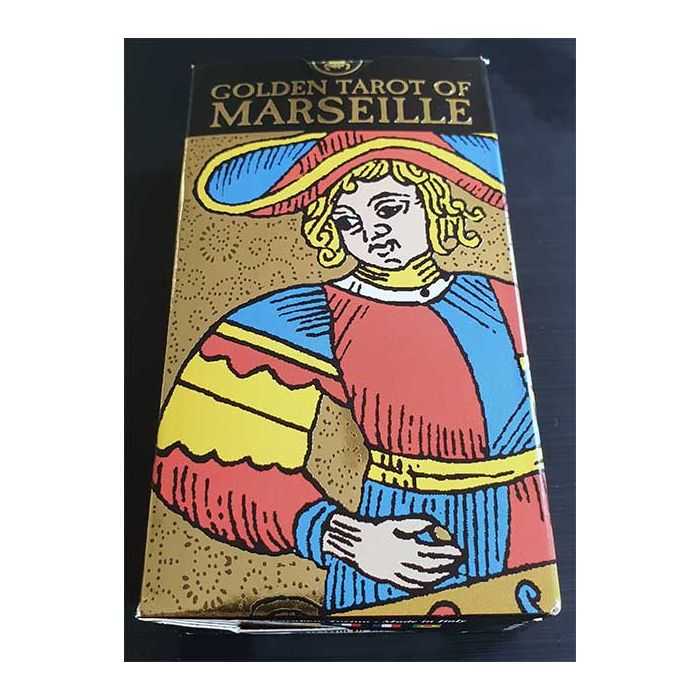 Golden Tarot of Marseille  Tarot de Marseille Claude Burdel